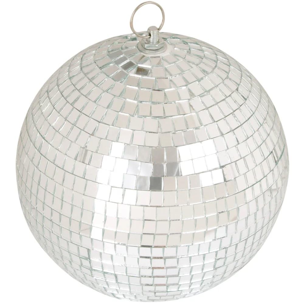 Rhode Island Novelty 8 Inch Mirror Ball – Disco Ball with Hanging Loop for Parties, Ages 8+