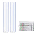 Riamch 2-Pack Mahjong Magnifying Line Reader with Blue Guiding Line – Acrylic Magnifier for Rule Cards, Tile Matching, and Crafts