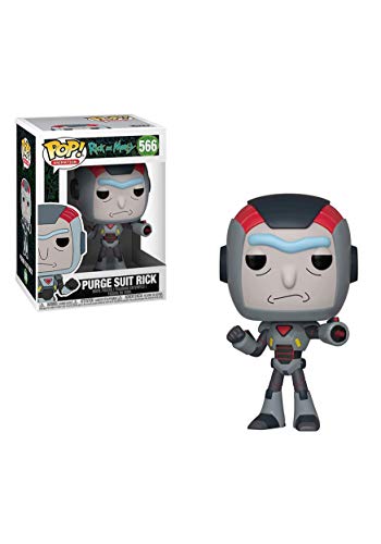 Rick and Morty Funko Pop! Purge Suit Rick Vinyl Figure - 3.75 Inch Collectible