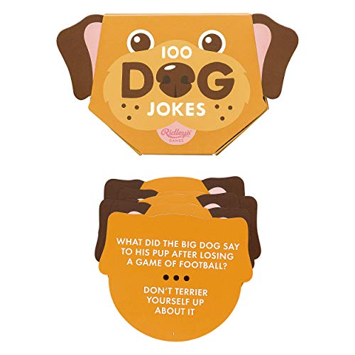 Ridley's 100 Dog Joke Cards – Hilarious Family-Friendly Jokes for All Ages