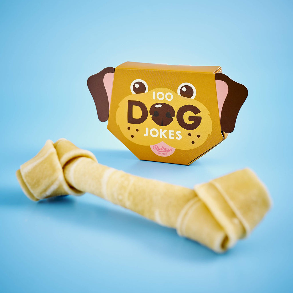 Ridley's 100 Dog Joke Cards – Hilarious Family-Friendly Jokes for All Ages
