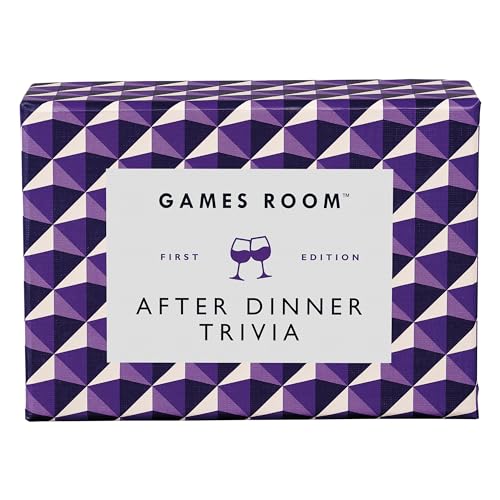 Ridley's After Dinner Quiz Trivia Card Game – 140 Unique Questions for Family Game Night