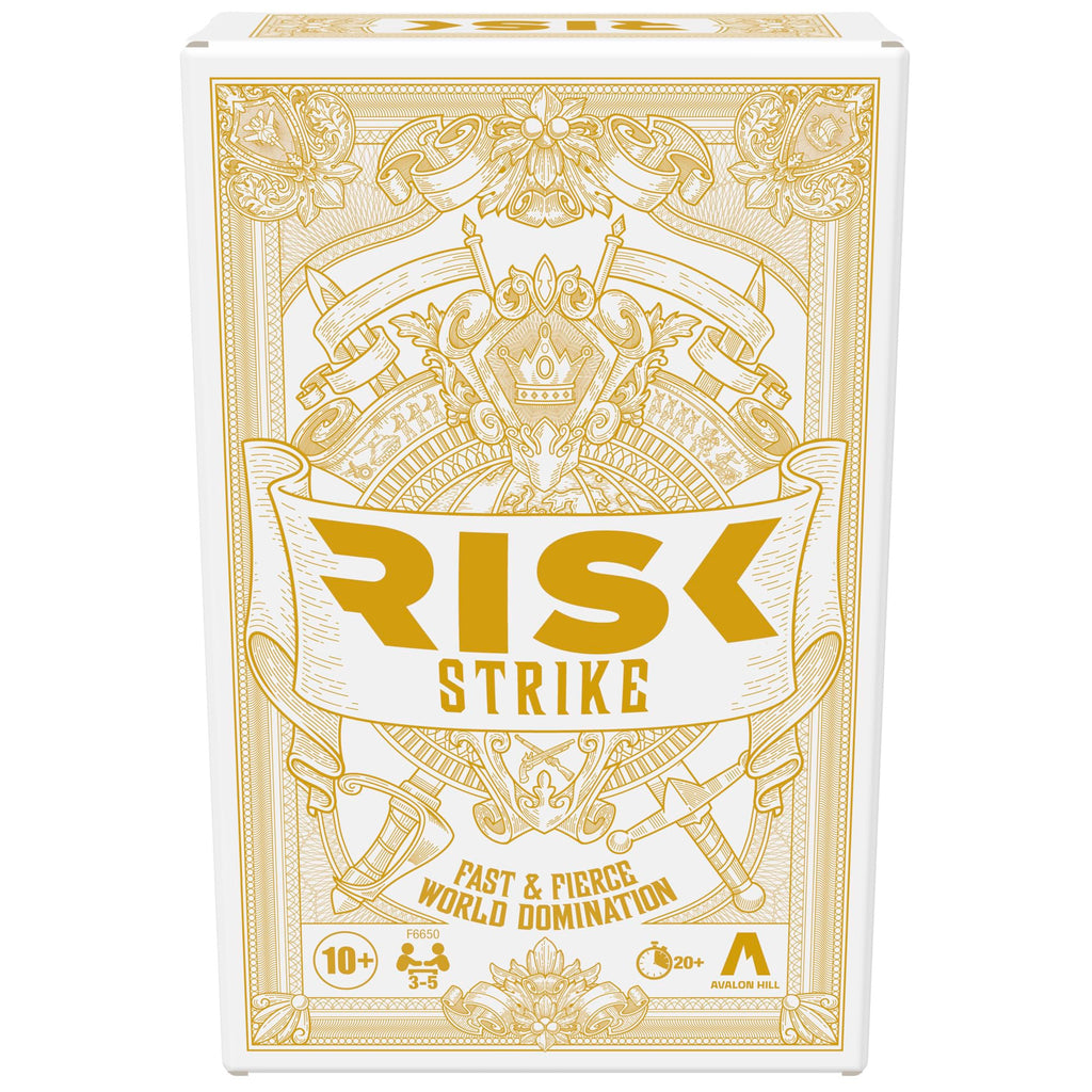 Risk Strike: Fast-Paced Card & Dice Game – 20-Minute Strategy for 2-5 Players, Ages 10+