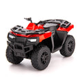 RMZ City 1:36 Diecast ATV Pull-Back Toy Car - Red, Zinc Alloy, Rubber Tires, Gift for Kids