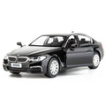 RMZ City BMW M550i 1:36 Diecast Car – Pull-Back Toy with Opening Doors, Black