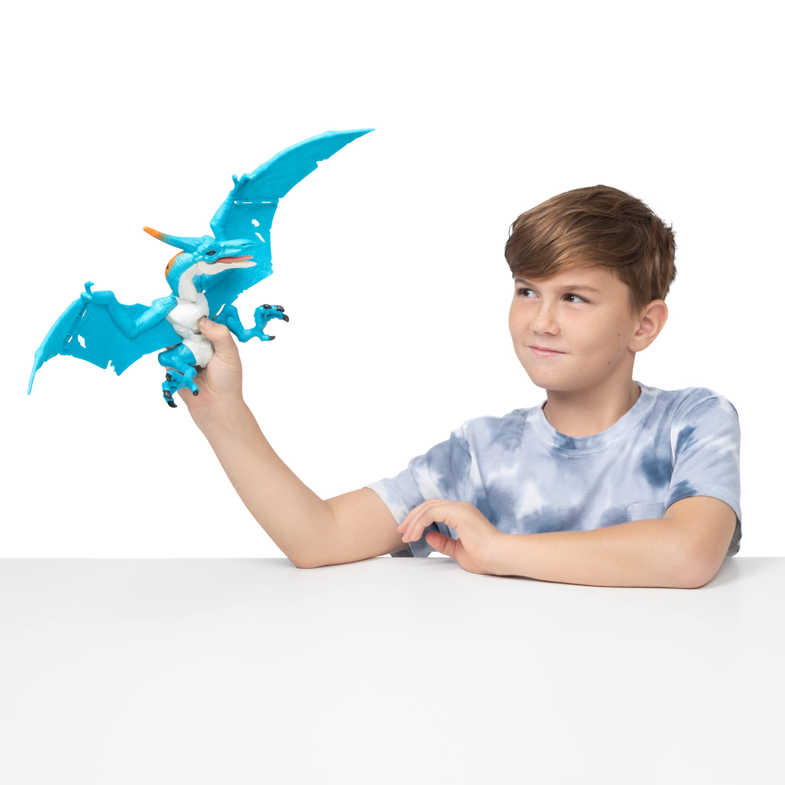 Robo Alive Dino Action Pterodactyl: Battery-Powered Robotic Dinosaur with Moving Wings, Claws, and Roaring Sound