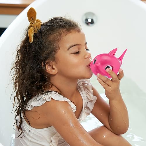 Robo Alive Junior Baby Shark Mommy Shark (Pink) Singing & Swimming Bath Toy by ZURU