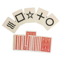 Rock Ridge Magic ESP Deck – 25 Black-Face Poker-Size Rhine Symbol Cards for Mentalism