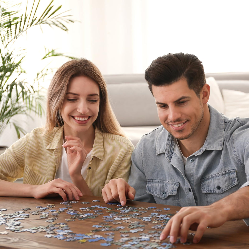 Rocorose 1000-Piece Funny Dog Jigsaw Puzzle – HD Quality with Bonus Poster