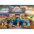 Rocorose 1000 Piece Jigsaw Puzzle for Adults – Country Shop Fruits & Vegetables Scene, 27.6x19.7 Inch