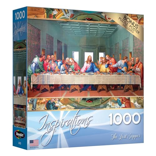 RoseArt 1000 Piece Jigsaw Puzzle – The Last Supper by Leonardo da Vinci