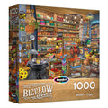 RoseArt Chris Bigelow Country Mom and Pops 1000 Piece Jigsaw Puzzle – Vintage General Store, 26.625 x 19.25 in., Made in USA