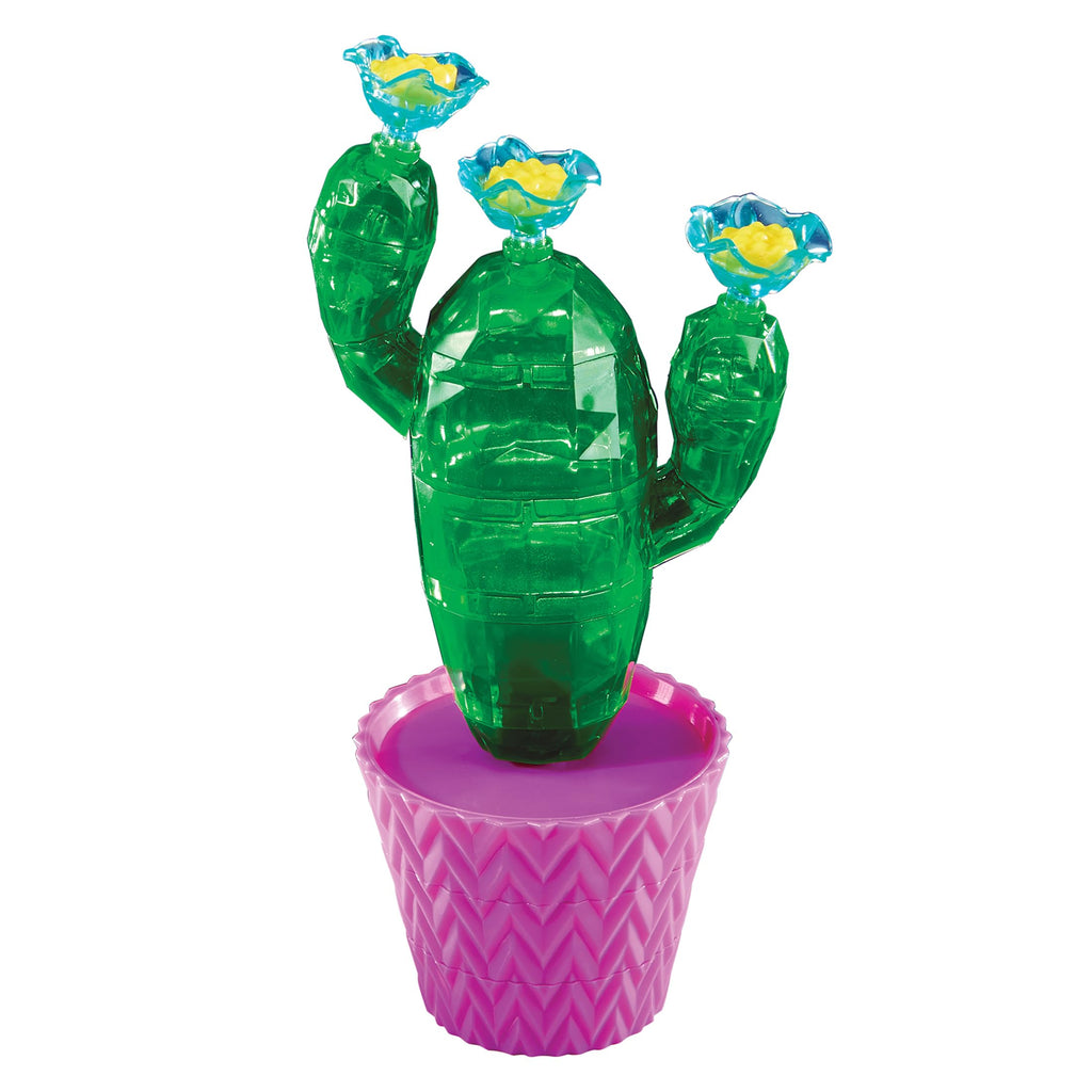 RoseArt Crystal Gem Creations Jewel Succulents Kit – 175+ Pieces Crystal Building Set for Ages 8+