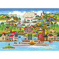 RoseArt Home Country: The Americana 1000-Piece Puzzle – Premium Quality Jigsaw for Adults