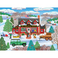 RoseArt Home Country 'Warming House' 1000-Piece Jigsaw Puzzle – Mark Frost Americana