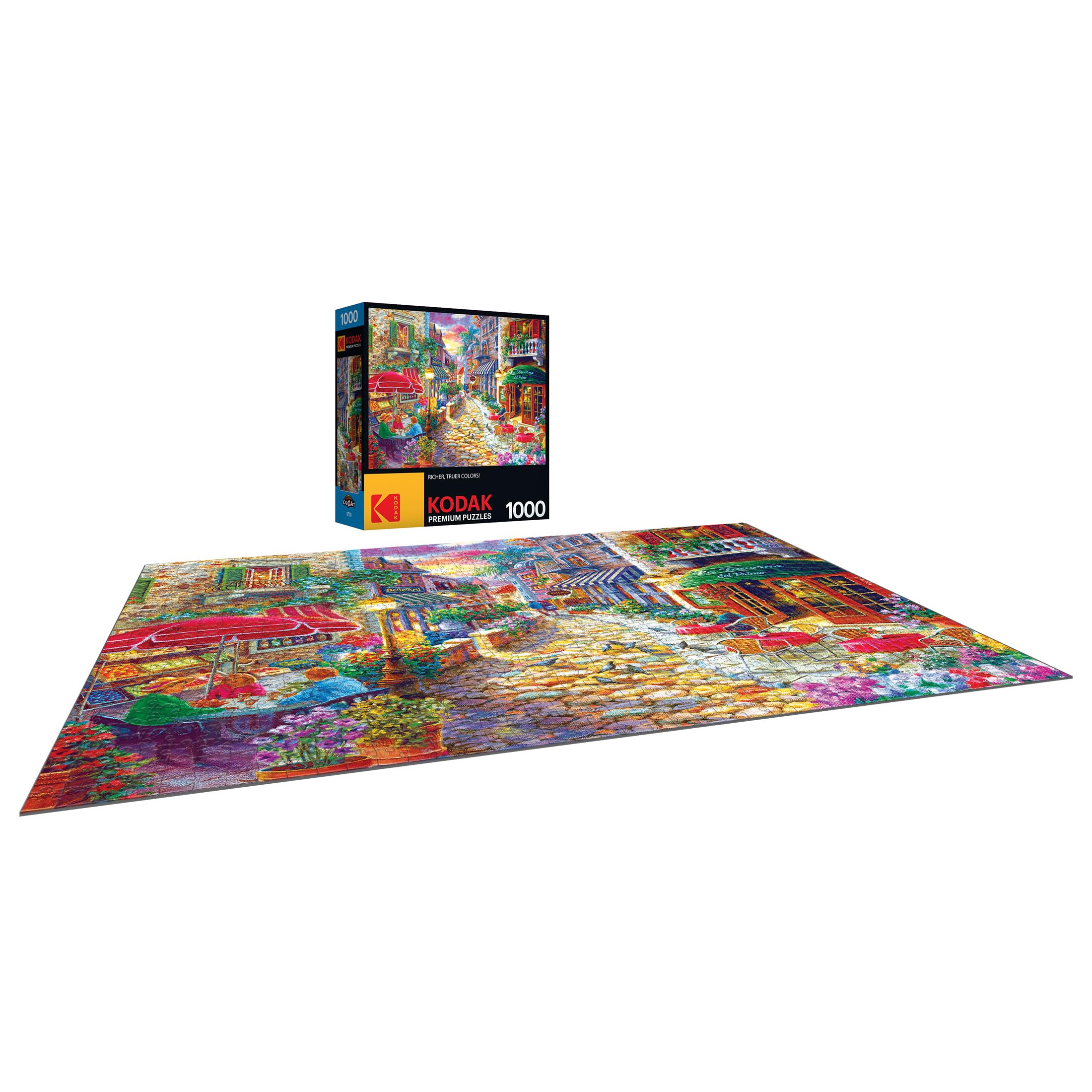 RoseArt Kodak Premium 1000-Piece Jigsaw Puzzle – Late Afternoon in Italy by Nicky Boehme