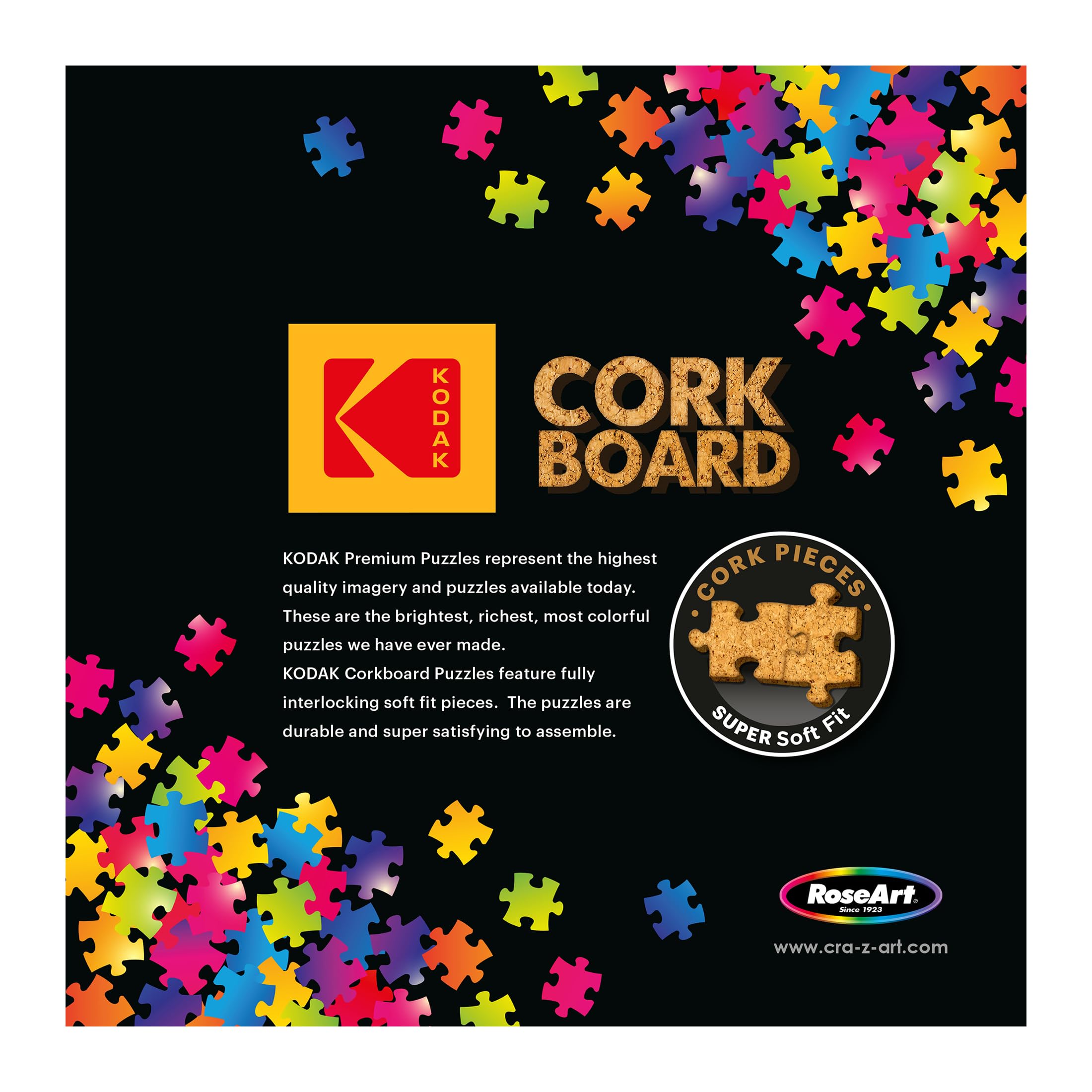 RoseArt Kodak Premium 'Open for Business' 1000-Piece Cork Jigsaw Puzzle