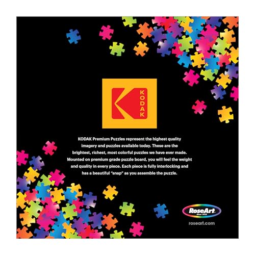 RoseArt Kodak Premium The Bakery 1000-Piece Jigsaw Puzzle - Food-Themed, Ages 10+