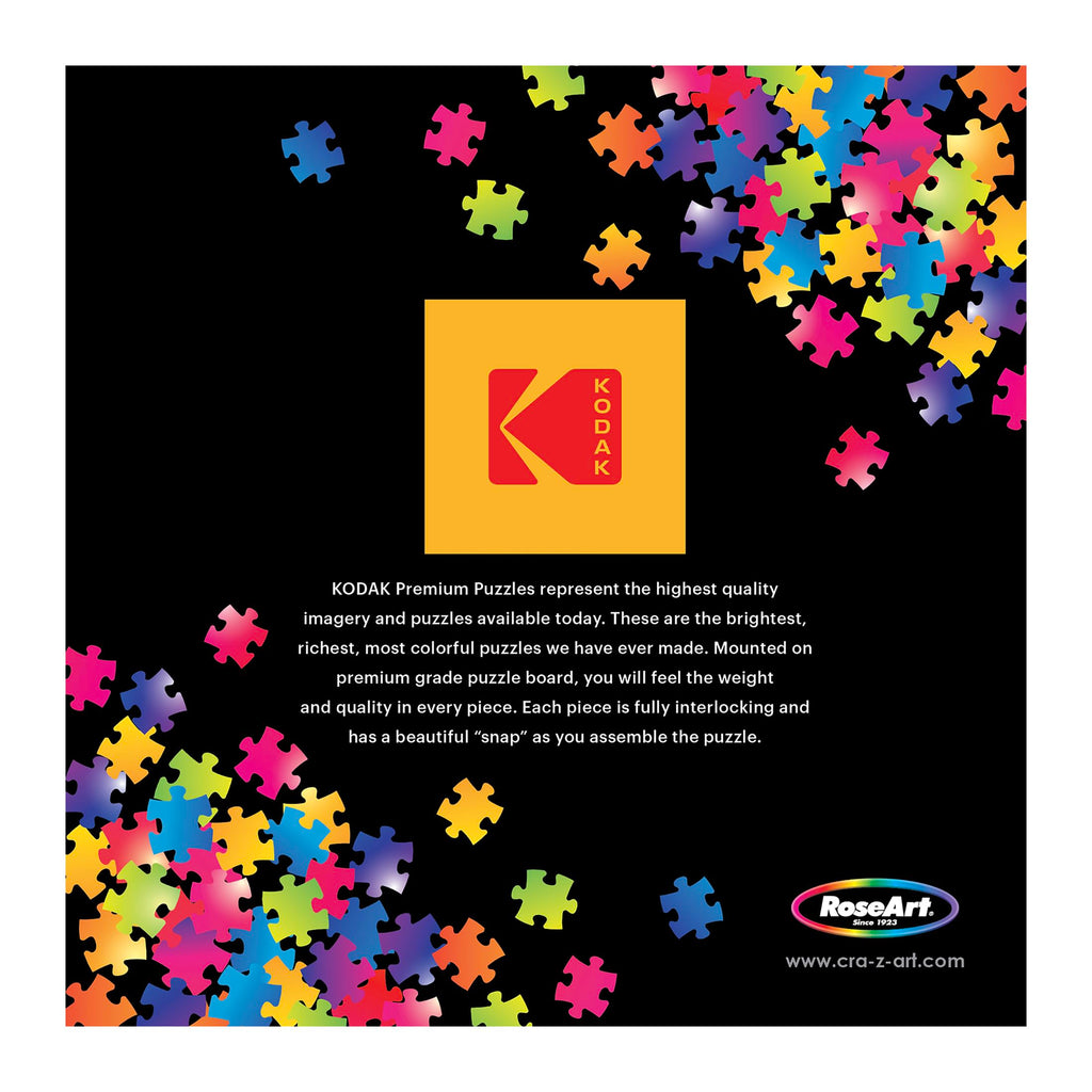 RoseArt Kodak Premium Village Areopoli 1000-Piece Jigsaw Puzzle – Adults, 27x20 Inch