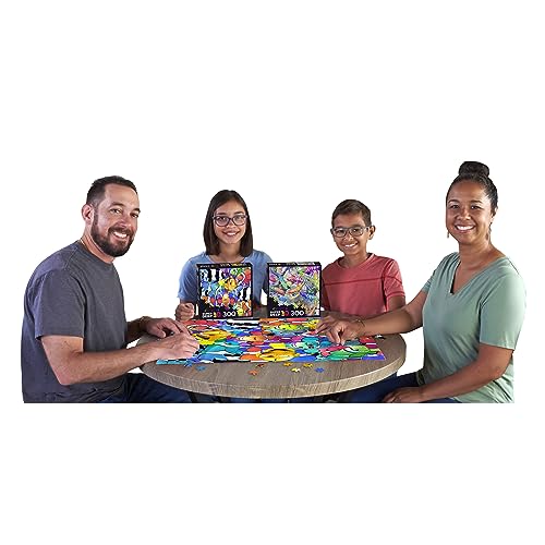 RoseArt Super Deep 3D Clownfish Magic II 300-Piece Jigsaw Puzzle – Lenticular Effect for Adults