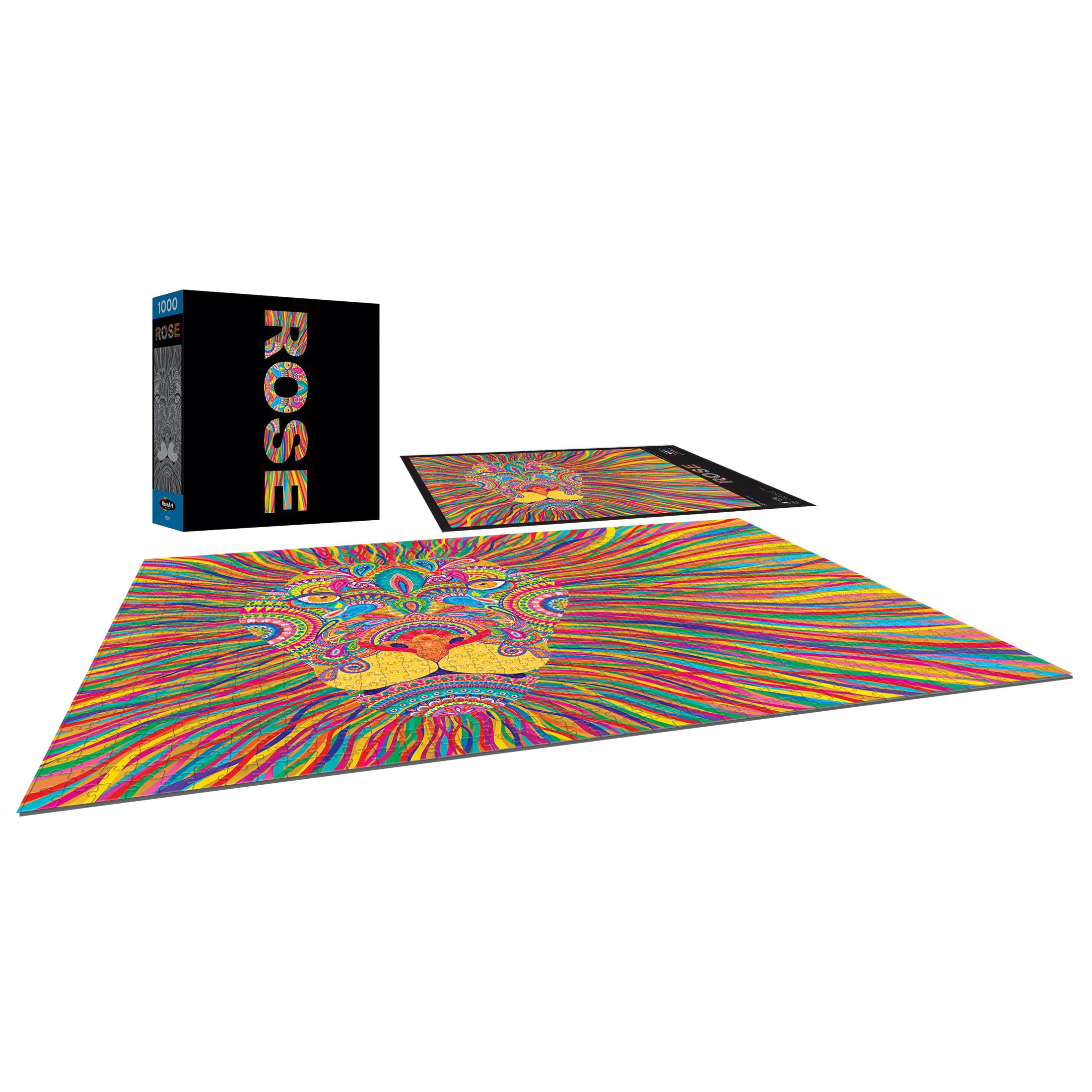 RoseArt The King 1000-Piece Jigsaw Puzzle for Adults – Premium Quality with Bonus Poster