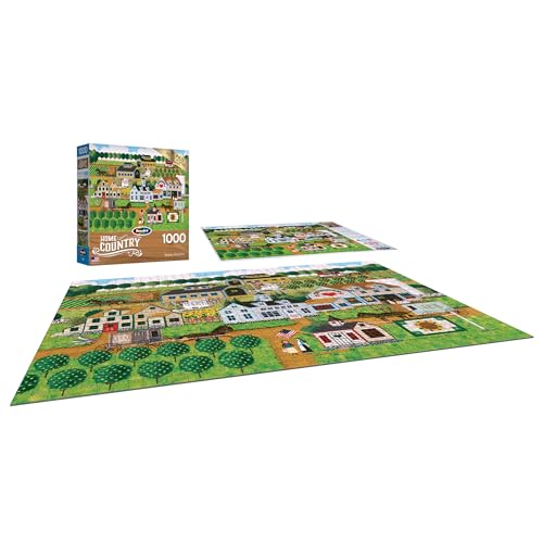 RoseArt Yankee Seed Co. 1000-Piece Jigsaw Puzzle for Adults – Premium Puzzle Board with Poster