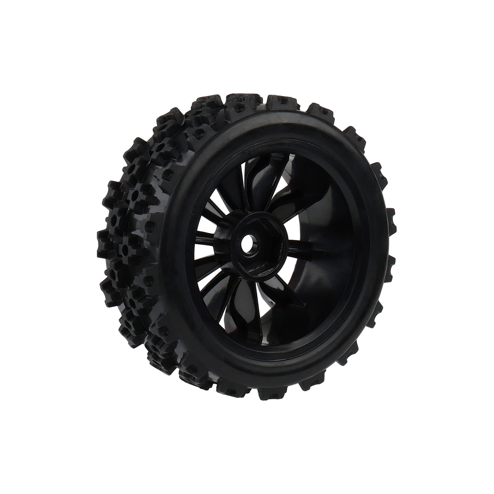 Rowiz 1/10 RC Car Tires 12mm Hex Wheels for 1/18 Truck 1/16 Buggy Replacement Set
