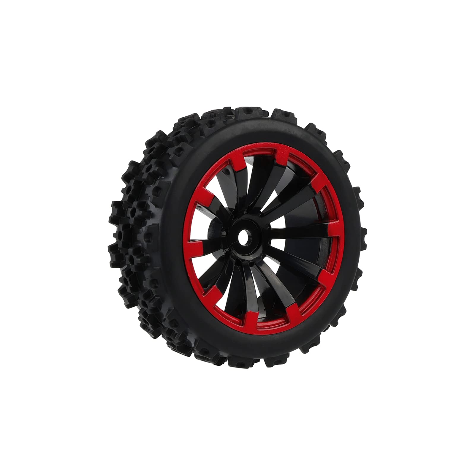 Rowiz 1/10 RC Car Tires 12mm Hex Wheels for 1/18 Truck 1/16 Buggy Replacement Set