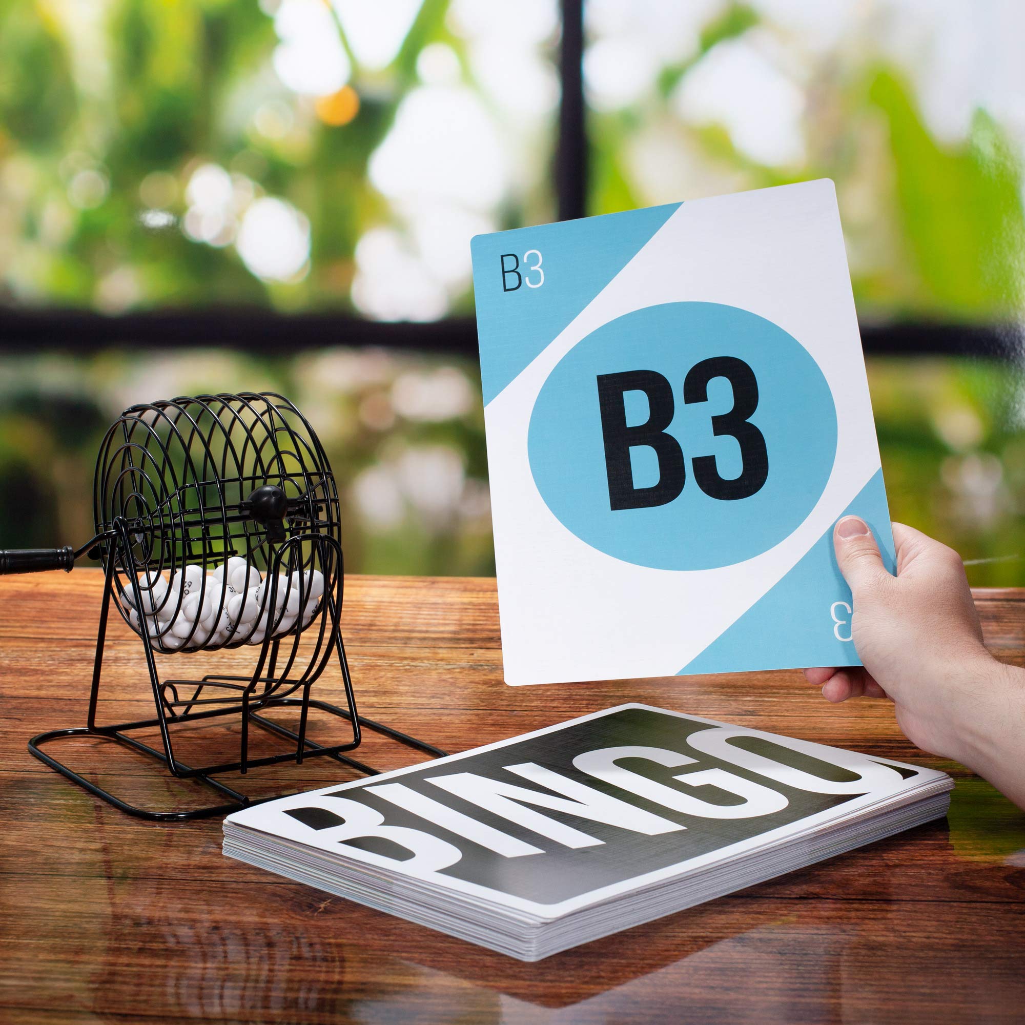 Royal Bingo Giant Calling Cards – 75-Pack, 8.25x11.75 Inch High Visibility Bingo Cards