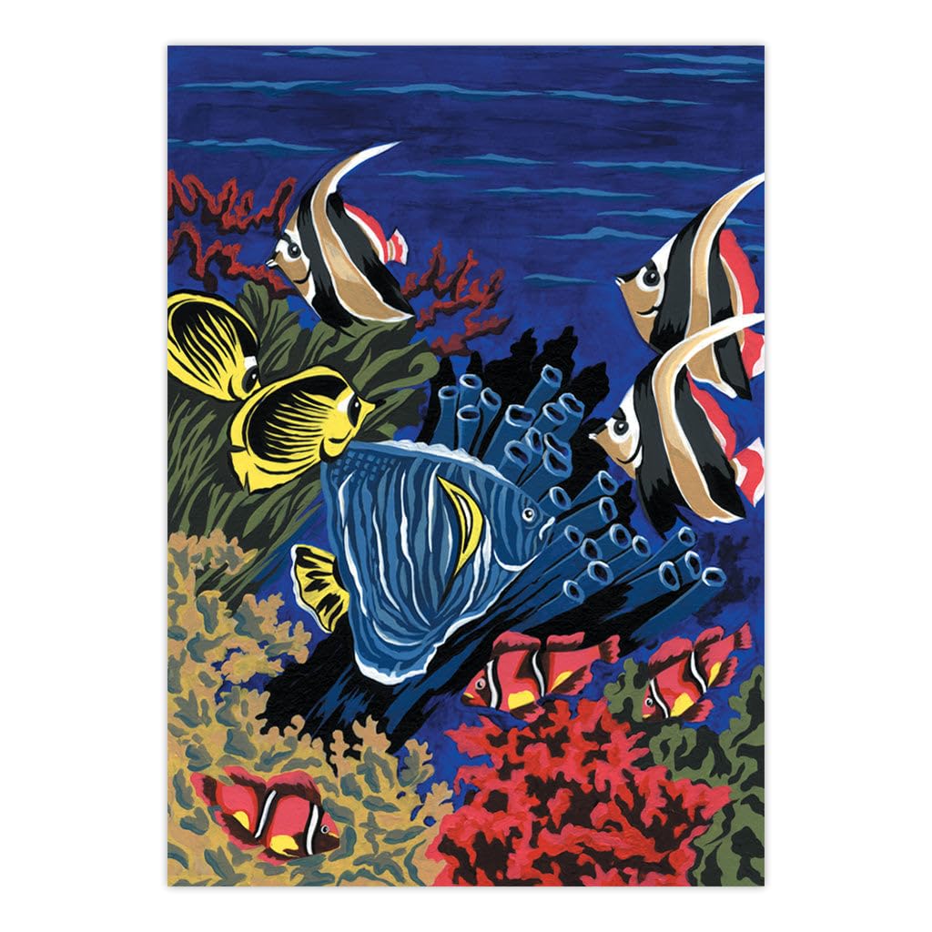 Royal & Langnickel Junior Paint by Numbers Kit – Underwater Life, Ages 8+