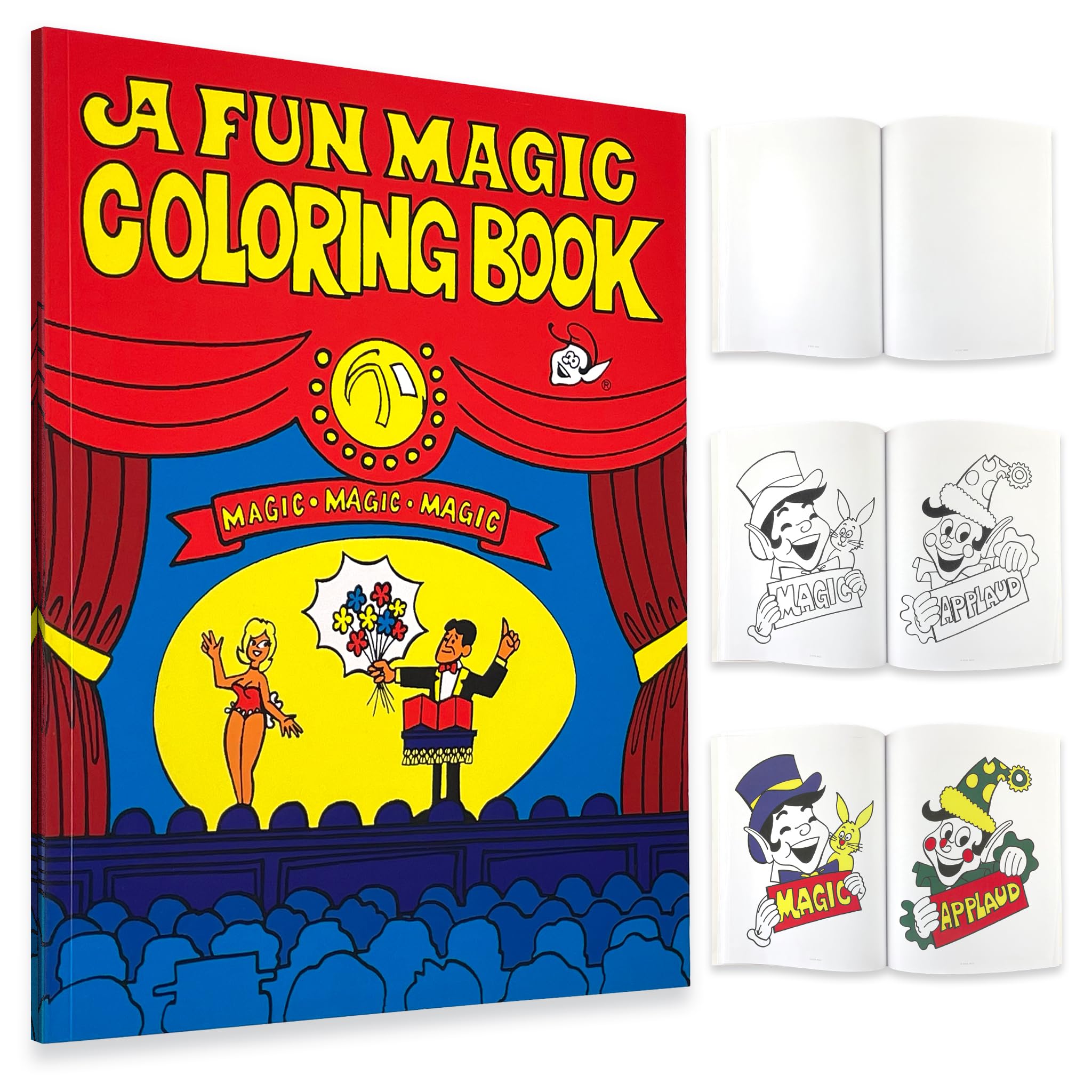 Royal Magic Coloring Book Trick – Classic Color Changing Illusion for Kids & Adults