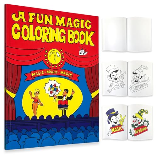 Royal Magic Coloring Book Trick – Classic Color Changing Illusion for Kids & Adults