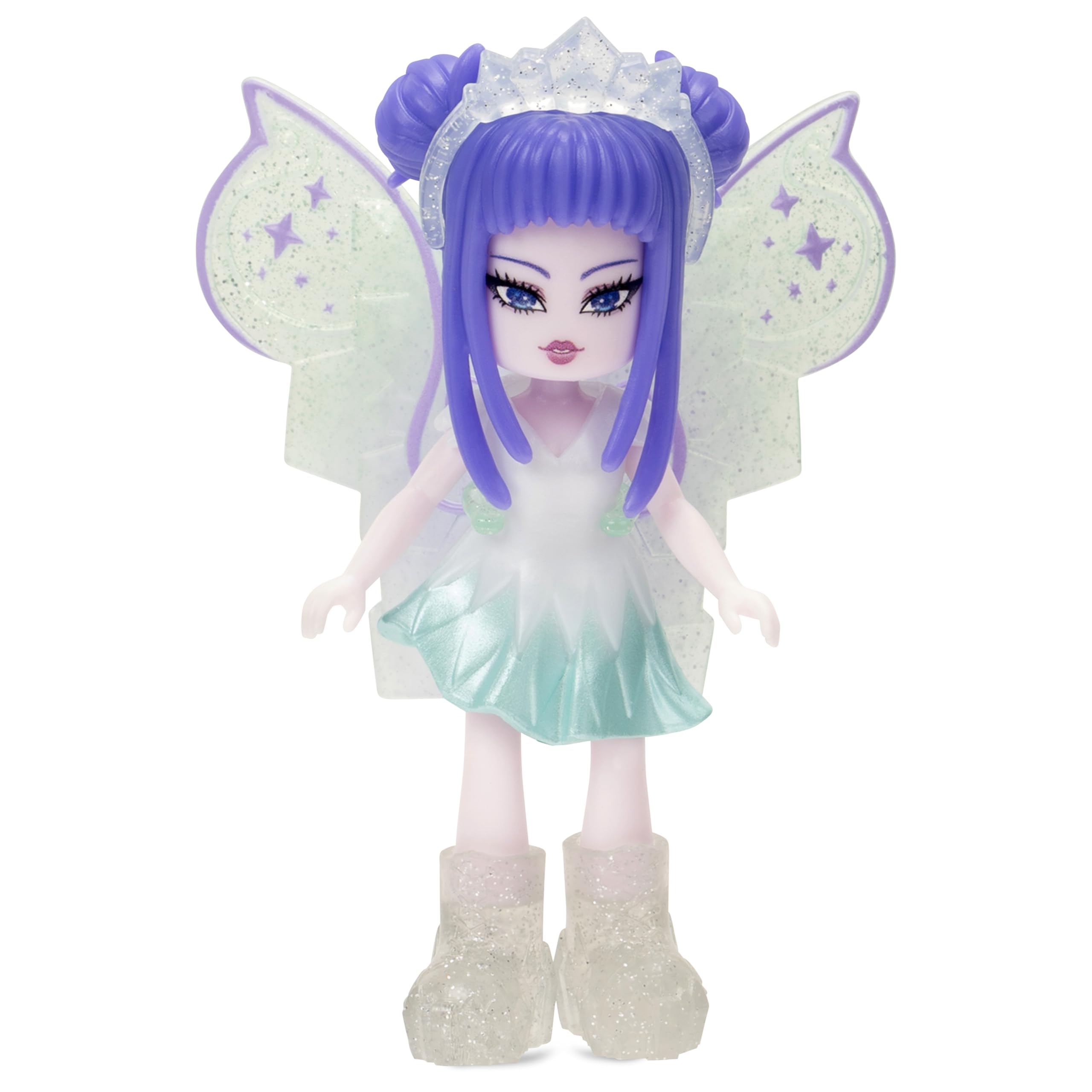 Royale High Ice Fairy Doll – 3-Inch Figure with 9 Accessories and Virtual Code (Series 2)