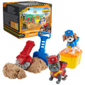 Rubble & Crew Charger & Wheeler Action Figures with Kinetic Build-It Sand and Tools
