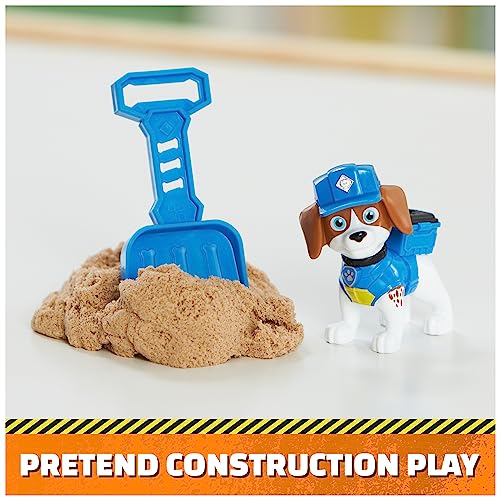 Rubble & Crew Charger & Wheeler Action Figures with Kinetic Build-It Sand and Tools
