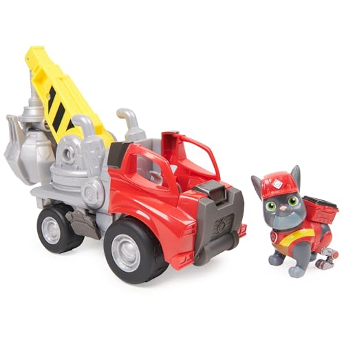 Rubble & Crew Charlie Crane Figurine – Construction Toy with Articulated Figure for Kids Ages 3+