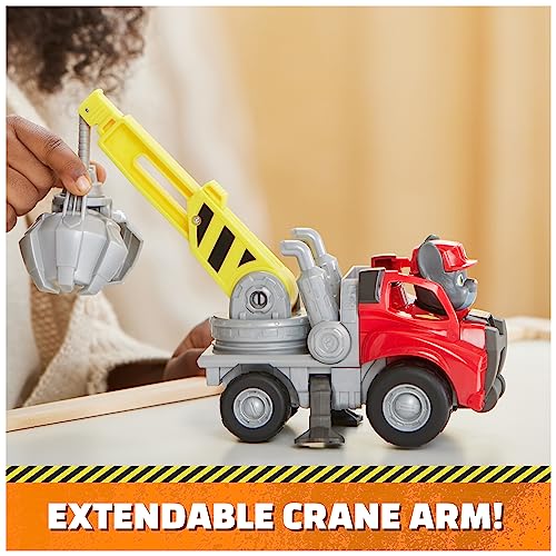 Rubble & Crew Charlie Crane Figurine – Construction Toy with Articulated Figure for Kids Ages 3+