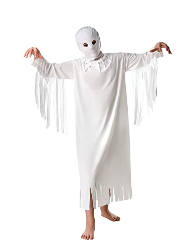 Rubie's Child Large Ghost Costume – White Robe & Hood for Kids 56-60 Inches Tall