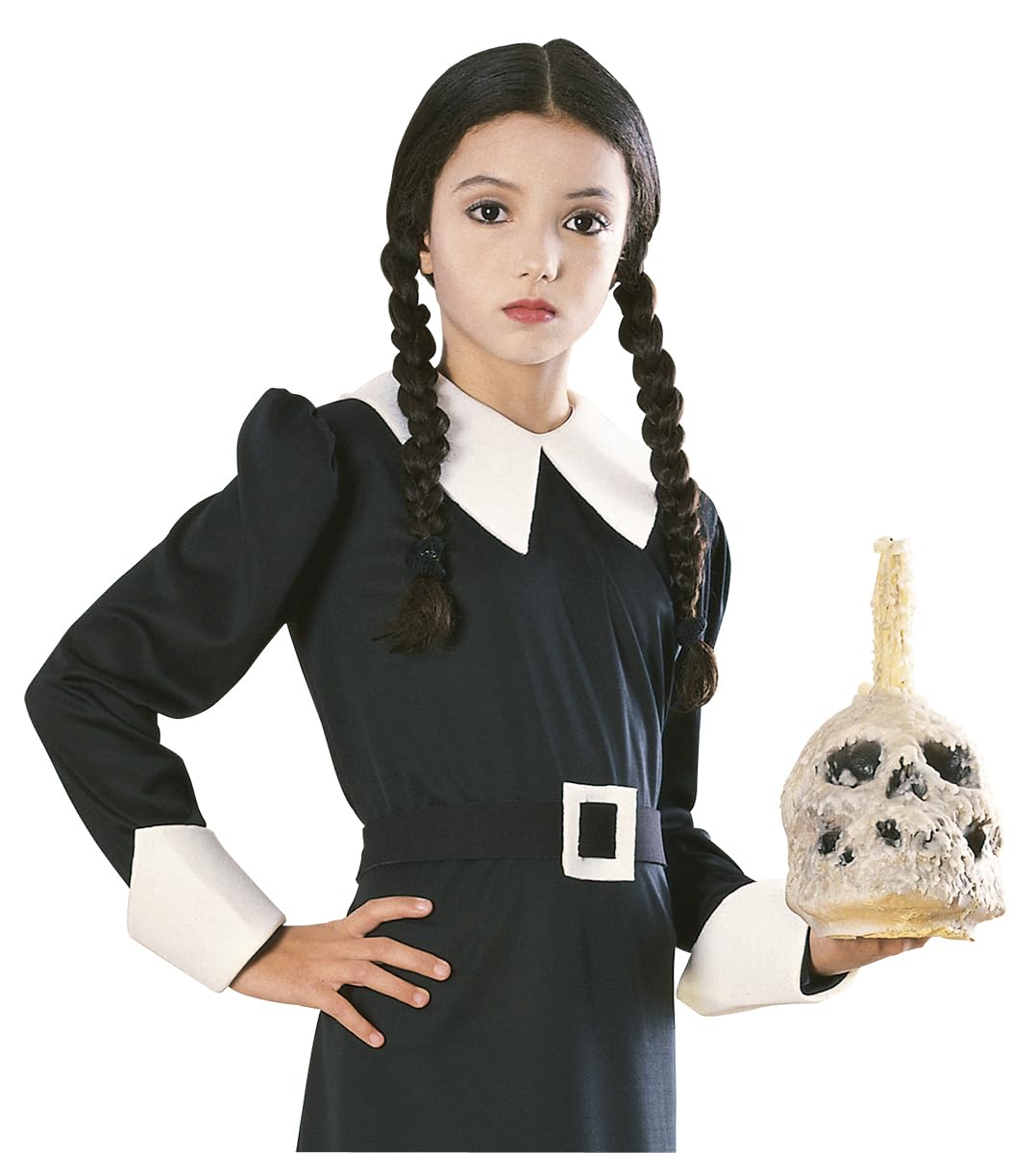 Rubie's Child Wednesday Addams Wig - Officially Licensed Costume Wig for Kids