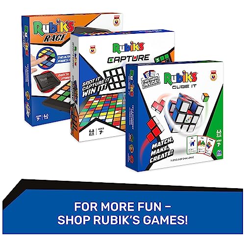 Rubik’s Cube 3x3 Magnetic Speed Cube – Pre-Lubricated, Smooth Turning for Ages 8+