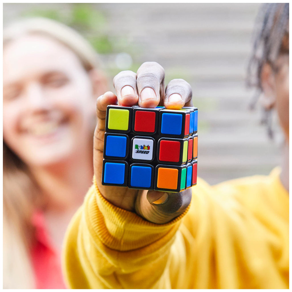 Rubik’s Cube 3x3 Magnetic Speed Cube – Pre-Lubricated, Smooth Turning for Ages 8+