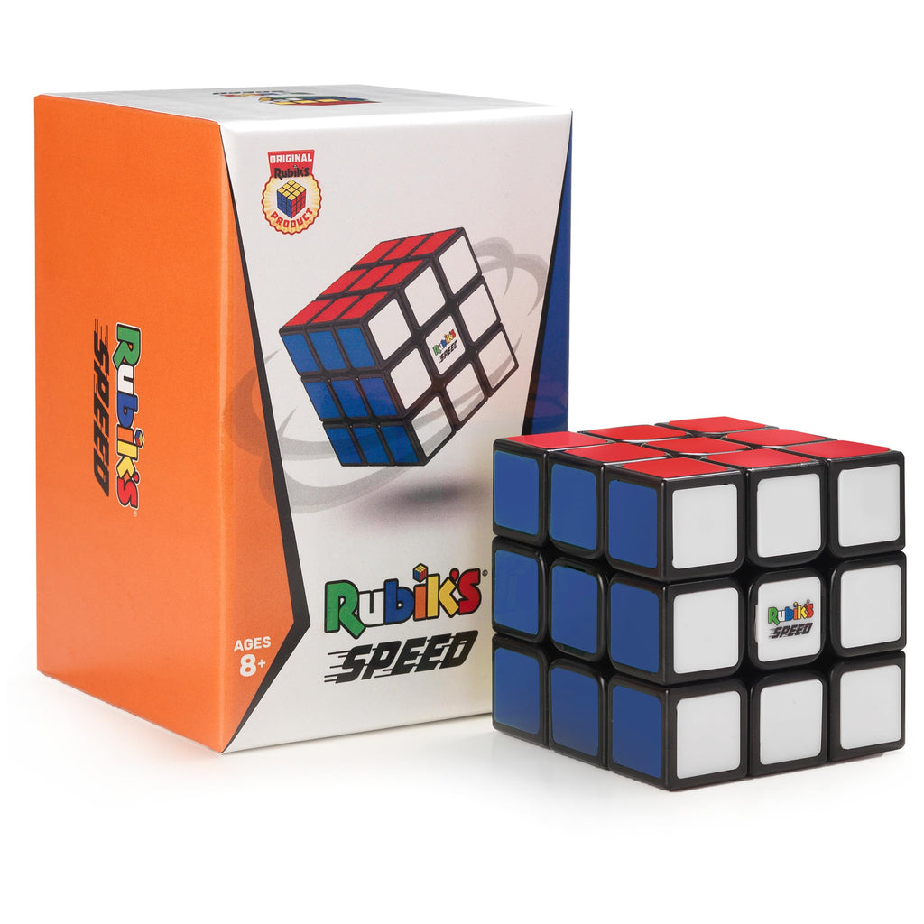 Rubik’s Cube 3x3 Magnetic Speed Cube – Pre-Lubricated, Smooth Turning for Ages 8+