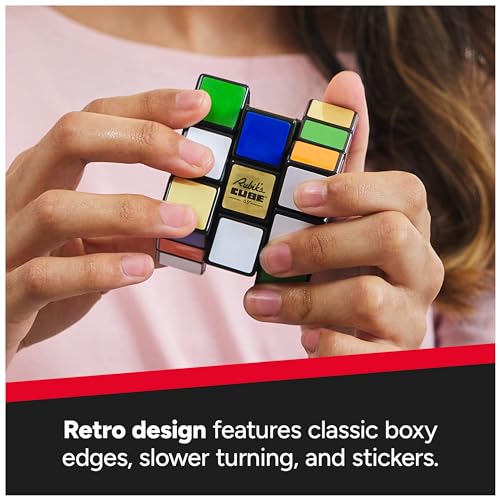 Rubik's Cube 50th Anniversary Retro Edition – Classic 3x3 Puzzle with Vintage Look