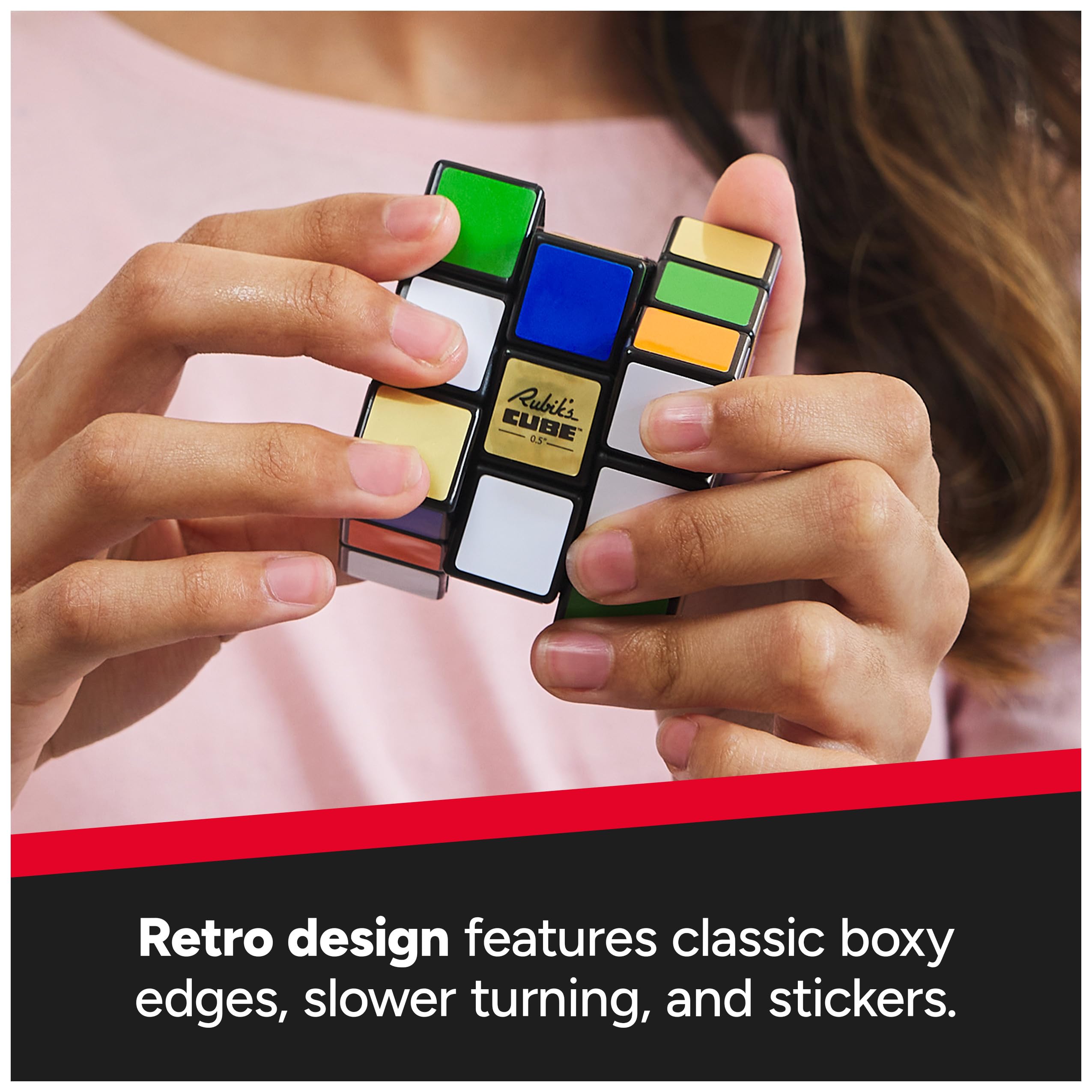 Rubik's Cube 50th Anniversary Retro Edition – Classic 3x3 Puzzle with Vintage Look