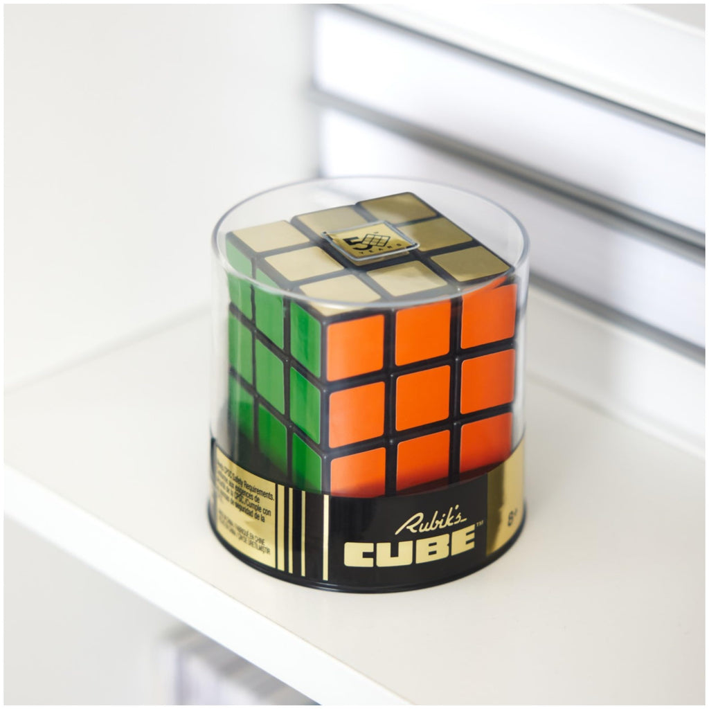 Rubik's Cube 50th Anniversary Retro Edition – Classic 3x3 Puzzle with Vintage Look