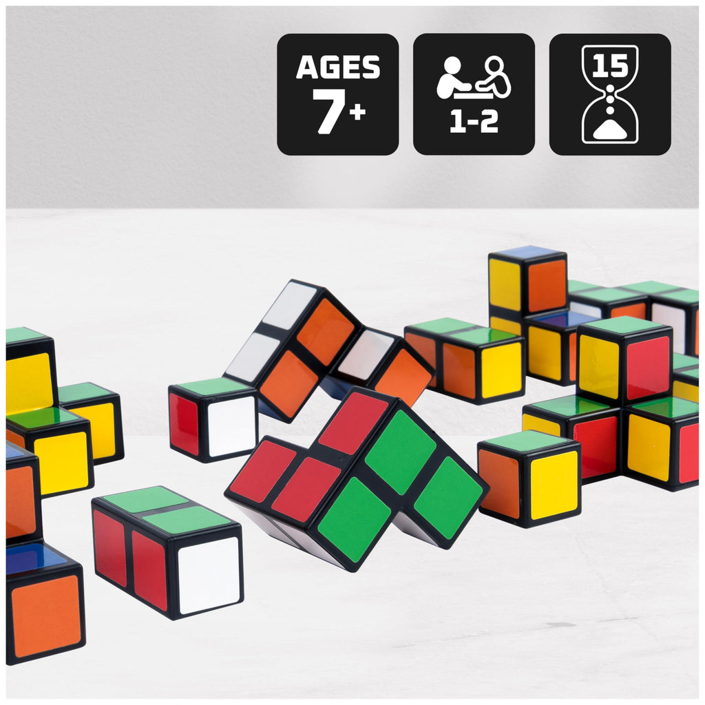 Rubik’s Cube It - 2-Player 3D Puzzle Sequence Game | Stress Relief & Travel Toy for Ages 7+