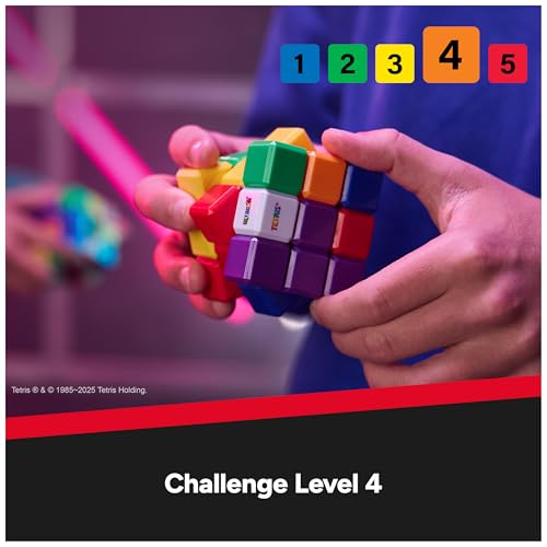 Rubik's Cube Tetris Cube – Brain Teaser Puzzle for Adults & Teens