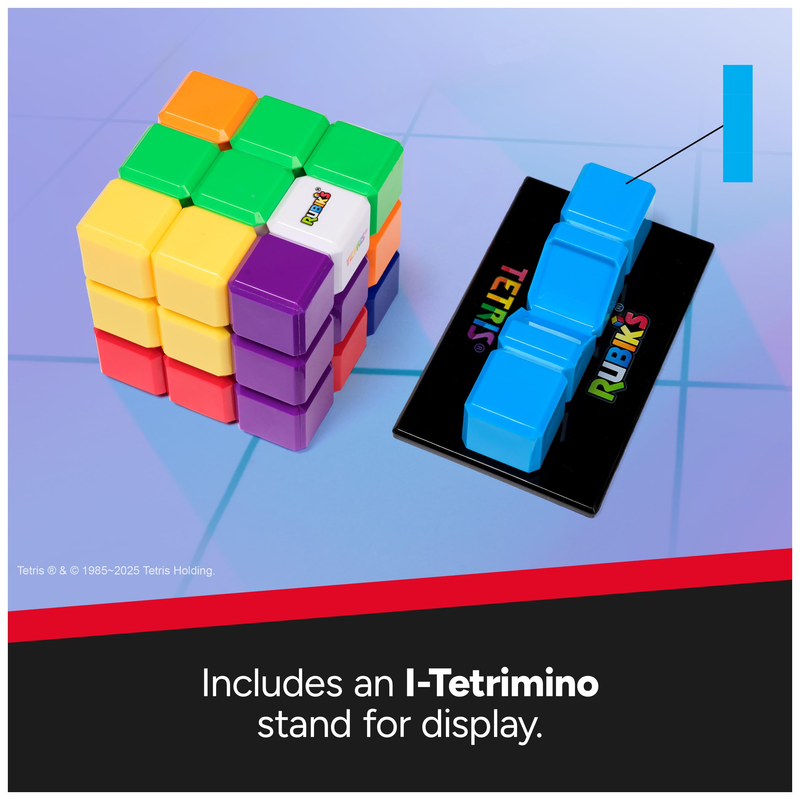 Rubik's Cube Tetris Cube – Brain Teaser Puzzle for Adults & Teens