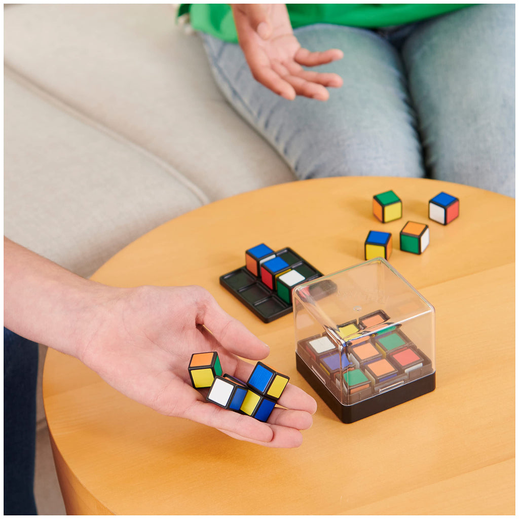 Rubik’s Roll: 5-in-1 Portable Dice Game for Family Travel | Ages 7+