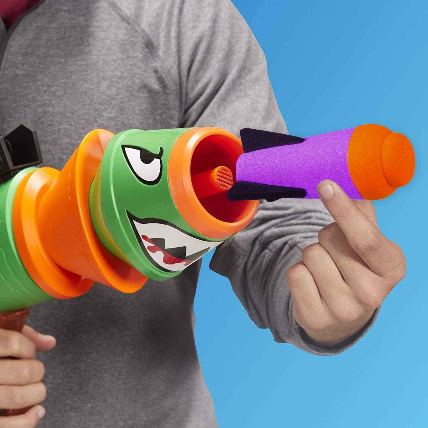 Ruibytree 6 Pack Mega Missile Refill - Compatible Foam Rockets for Nerf N-Strike Elite Series